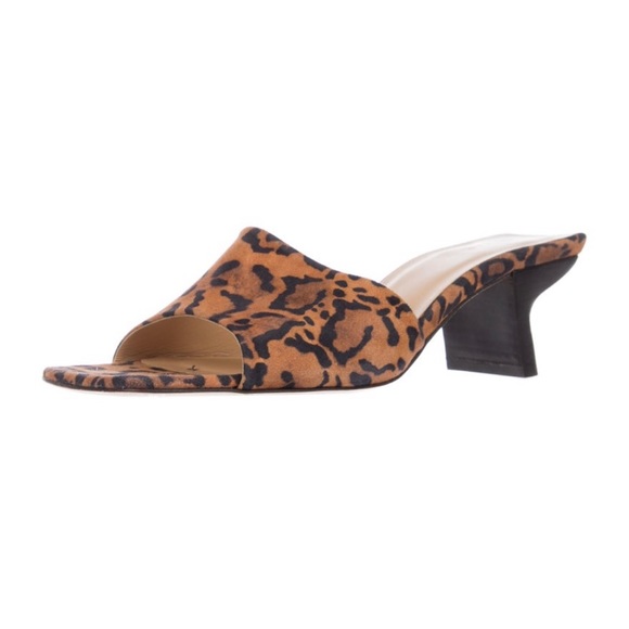 BY FAR Shoes - BY FAR leopard mules.